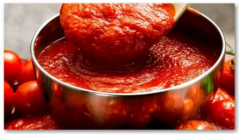 تصویر 1 از رب گوجه خانگی تولید شده با روش سنتی و اصیل